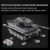 CADA Technik Panzer mit Motor & Fernbedienung, WW2 Militär Tiger Panzer Militär Panzerträger Klemmbausteine Bauset Kompatibel mit Lego Technic - 925 Teile - C61071W - 2