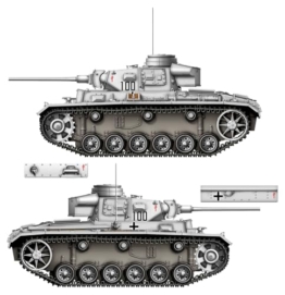 Das Werk DW16002 Panzer III Ausf.J 3in1 - Maßstab 1:16 - Modellbau - 1