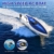 GizmoVine Ferngesteuertes Boot，Schnelle Geschwindigkeit RC Boot,25KM / H 2.4 GHZ Rennboote mit 2 wiederaufladbaren Batterien LCD Alarm bei schwacher Batterie für Jungen Mädchen Erwachsene (Blau)… - 7