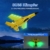 Henakmsl 2.4GHz RC Flugzeug 2CH Ferngesteuerter SU35 Kämpfer RC Flugzeug RTF für Anfänger, Kinder und Erwachsene, FX620 Flugzeug Spielzeug mit Farbigen Lichtern USB-Aufladung Gelb - 2