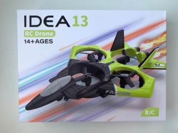 le-idea IDEA13 Drohne RC-Flugzeug für Anfänger, Kopfloser Modus, 360° Drehung, 3 Geschwindigkeitsmodus, RC Quadcopter Drohnen mit 2 Batterien, Geschenk für Anfänger - 9