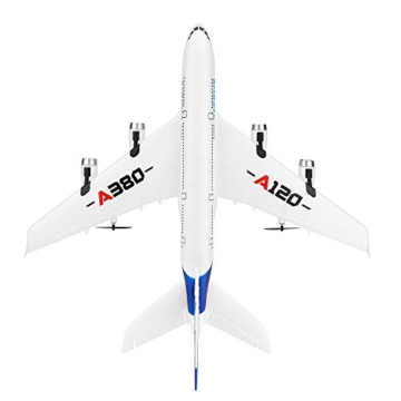 Leeofty A120 Airbus A380 Modell Flugzeug 3CH EPP 2.4G Fernbedienung Flugzeug Starrflügel RTF Spielzeug - 3