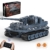 Mould King 20014 Technik Panzer Bausteine Modell, Ferngesteuert Tank mit Fernbedienung und App Dual Control, Panzer Spielzeug Bausatz für Erwachsene und Kinder - 1