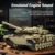 Mould King 20020 MOC Technik Panzer Leopard 2 Tiger-Panzer Ferngesteuert mit elektrischem Gyroskop und Sound Technik Transporter Tank, Technologie Klemmbausteine Bausatz （1091+ pcs） - 3