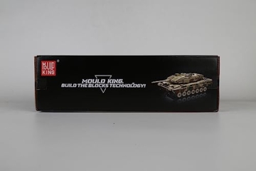 Mould King 20020 Technik Panzer Bausteine Modell, Ferngesteuert Tank für Erwachsene und Kinder, Panzer Spielzeug Bausatz mit Fernbedienung und App Dual Control - 10
