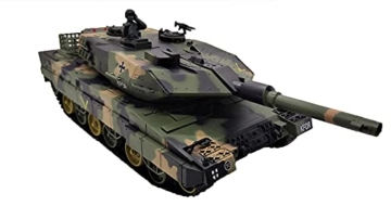 NEU R/C Tank Panzer Leopard 2A5 Ketten Kampfpanzer 1:24 mit Schuß funkgesteuert! - 6