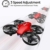 Potensic Mini Drohne für Kinder und Anfänger mit 3 Akkus, RC Quadrocopter, Mini Drone mit Höhenhaltemodus, Start/Landung mit einem Knopfdruck, Kopflos Modus, Spielzeug Drohne Helikopter A20 Rot - 3