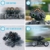 Silvergear® Ferngesteuertes Auto | RC Panzer Auto + 12 Kugeln | 360° Drehbares mit Handsteuerung | Ferngesteuerter Spielzeug für Kinder | Nerf Darts Kompatibel RC Car - 3