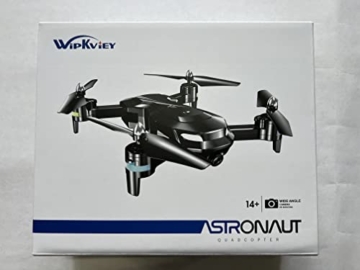 Wipkviey T26 Drohne mit Kamera 1080P, RC Faltbare FPV Quadcopter mit 2 Batterien, 26-30 Min. Flug, 3D Flip, Schwerkraftsensor, Headless Mode, Ein-Tasten-Start/Landung, Weihnachtsgeschenke für Männer - 8