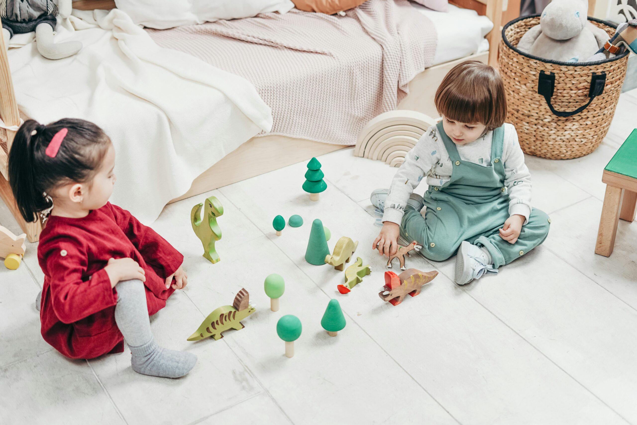 Kinder Spielen Holzspielzeug