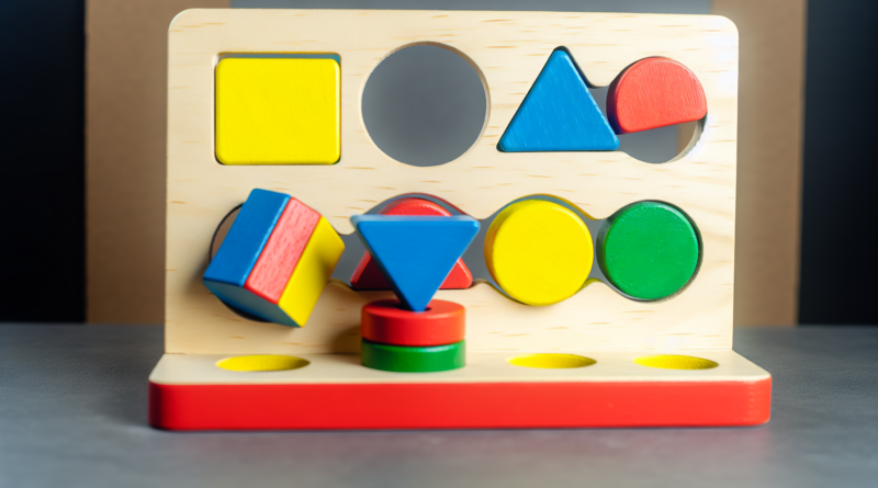 Motorikspielzeug aus Holz für Kinder